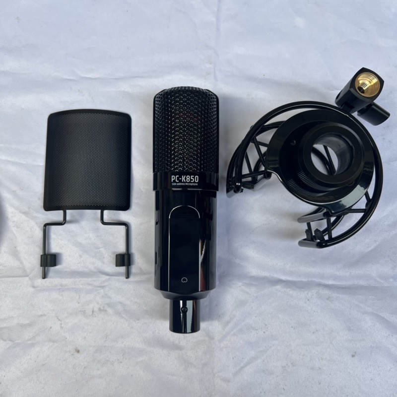 Bộ Mic Thu Âm Livestream Karaoke Cao Cấp Mới Nhất 2022 Micro Takstar K850 + Mixer F4 Pro Max 16 chế độ hát cực hay