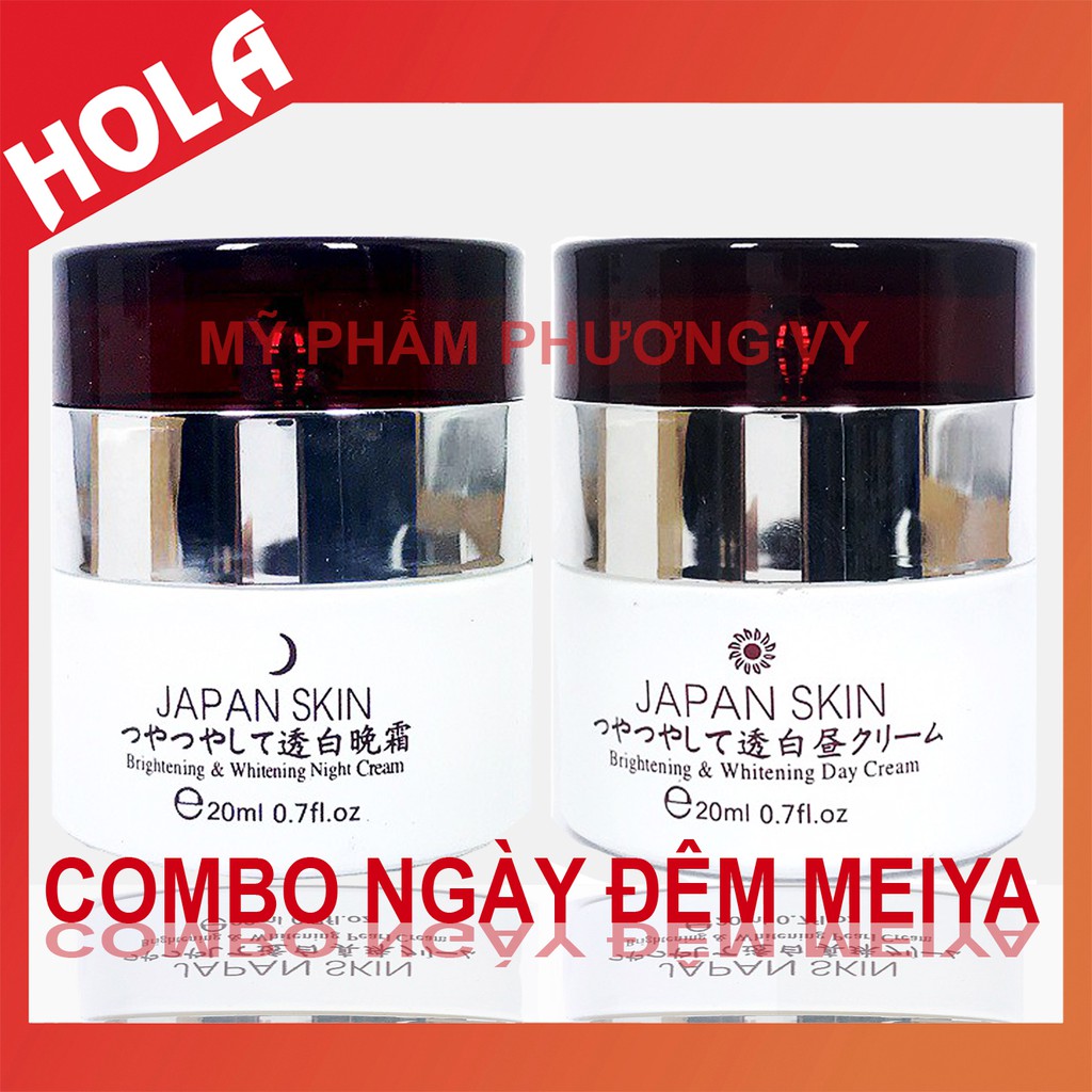 [Chính Hãng] COMBO ngày và đêm Meiya trắng, chuyên làm mờ nám và dưỡng trắng, mỹ phẩm, mỹ phẩm meiya.