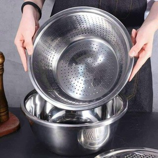 SET THAU RỔ INOX 304