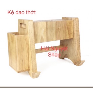 Kệ dao thớt đa năng bằng gỗ
