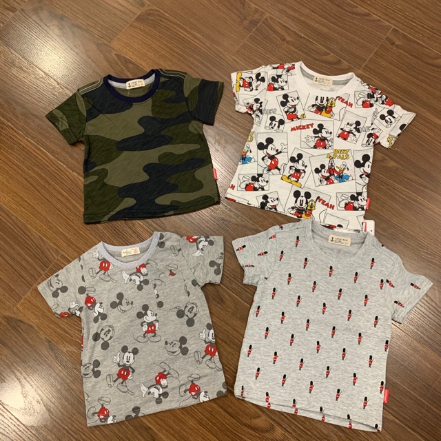 Áo thun cotton cộc tay cho bé phong cách Hàn Quốc mẫu mới nhất MS i014