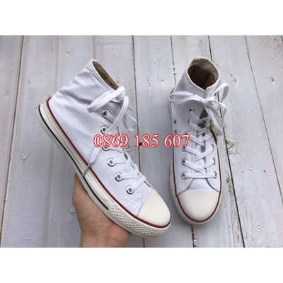 [KHUYẾN MẠI] Giày Thể Thao CV Classic Trắng Cao Cổ Nam Nữ | BigBuy360 - bigbuy360.vn