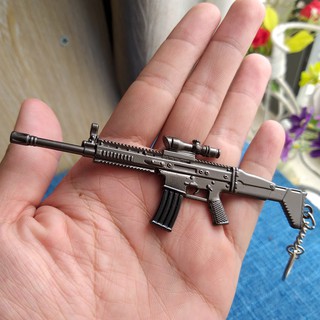 Móc KHóa Mô Hình Scar-L Pubg - Trưng Bầy, Móc Khóa