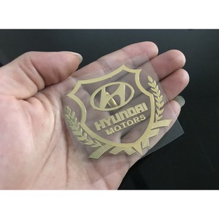 Bộ 2 logo decal nổi các hãng xe ô tô
