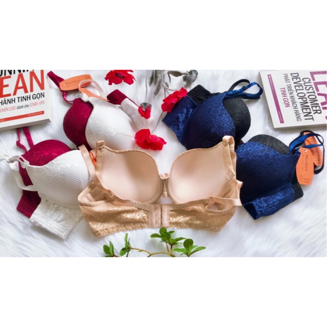 Áo ren 3 móc mút mỏng size 34 - 38
