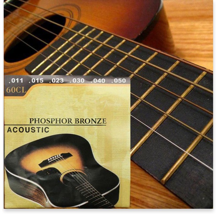 Dây Gutiar Acoustic Fender 60CL ( Đồng mạ Phosphor )