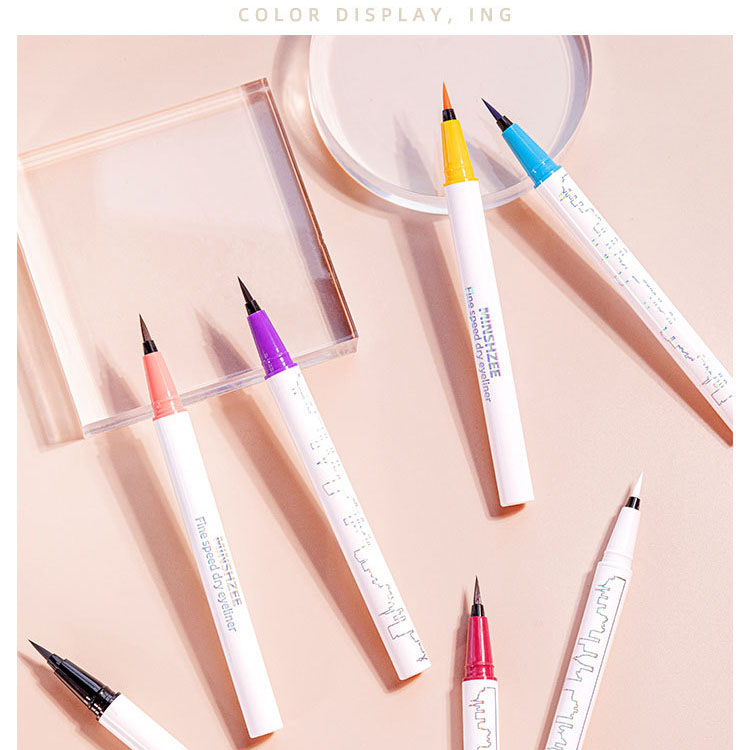 (Hàng Mới Về) Bút Kẻ Mắt Dạng Lỏng 6 Màu Sắc Tùy Chọn Chống Thấm Nước Lâu Trôi | BigBuy360 - bigbuy360.vn