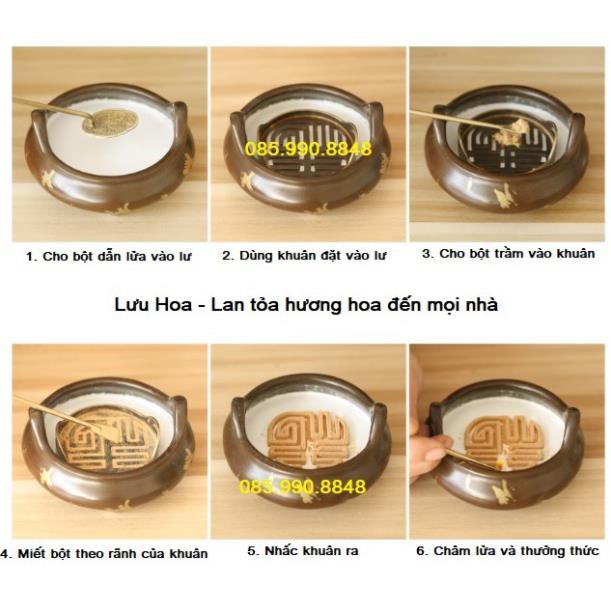 Trầm hương , dụng cụ đốt trầm hương, tạo hình chất liệu đồng nguyên chất - Nâng tầm chơi trầm .