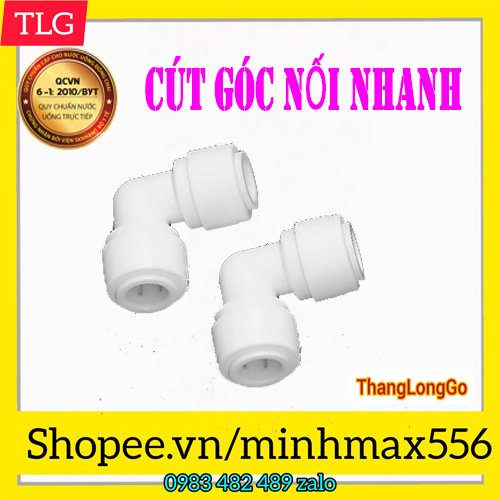 CÚT NỐI NHANH CHỮ T - SỬ DỤNG CHO MÁY LỌC NƯỚC NỐI NHANH