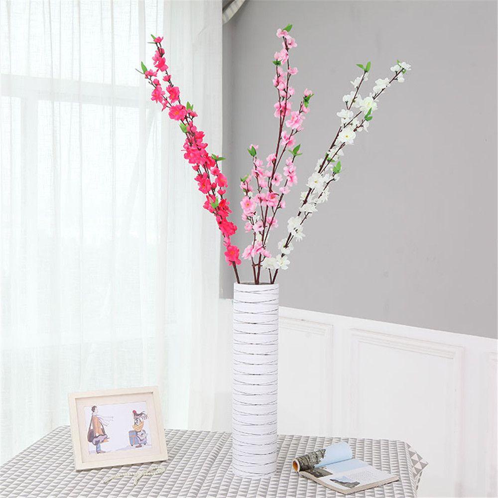 GOGOUP Nhánh Hoa Anh Đào Giả Trang Trí Nhà Cửa 63cm DIY