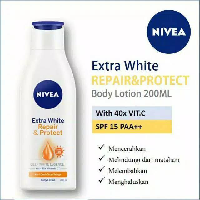 (hàng Mới Về) Kem Dưỡng Trắng Da Toàn Thân Nivea Spf 15 100ml