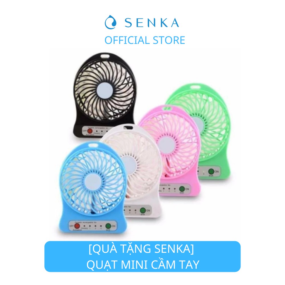 [HB Gift] Quạt cầm tay Senka - để bàn mini(giao màu ngẫu nhiên)