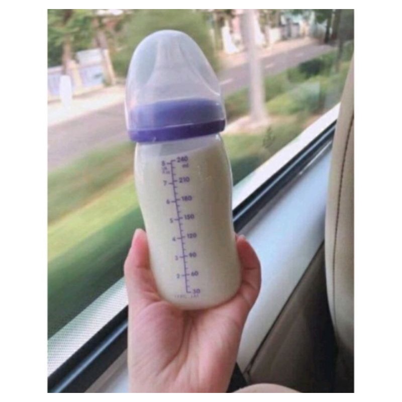 Bình sữa Lansinoh momma 160ml/240ml hàng chuẩn cho bé