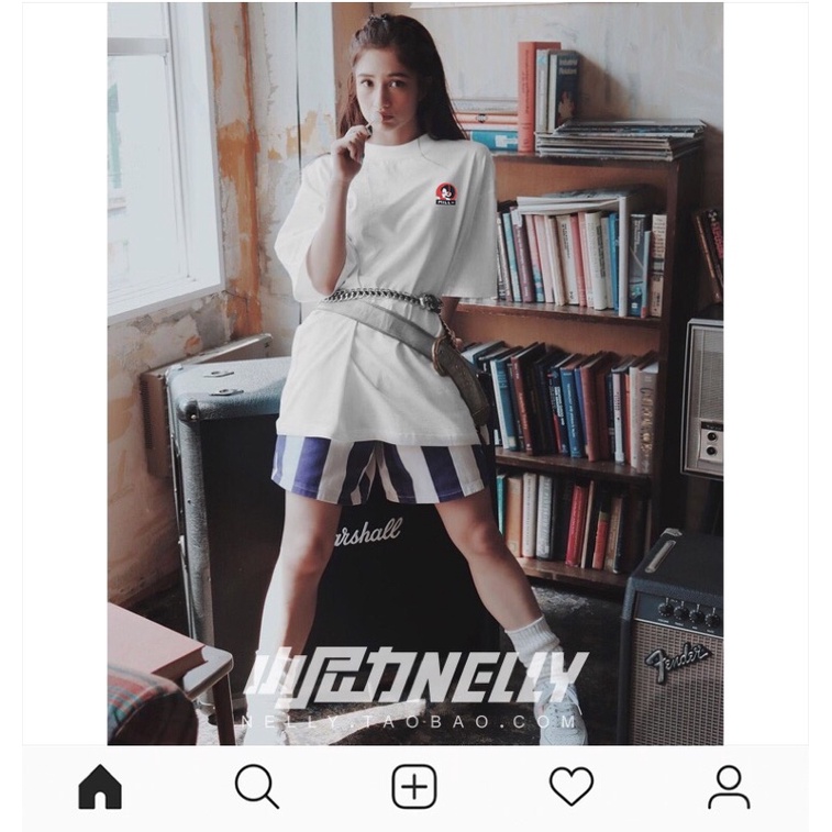 Áo phông nelly heybig sale (có sẵn) justa milky girl