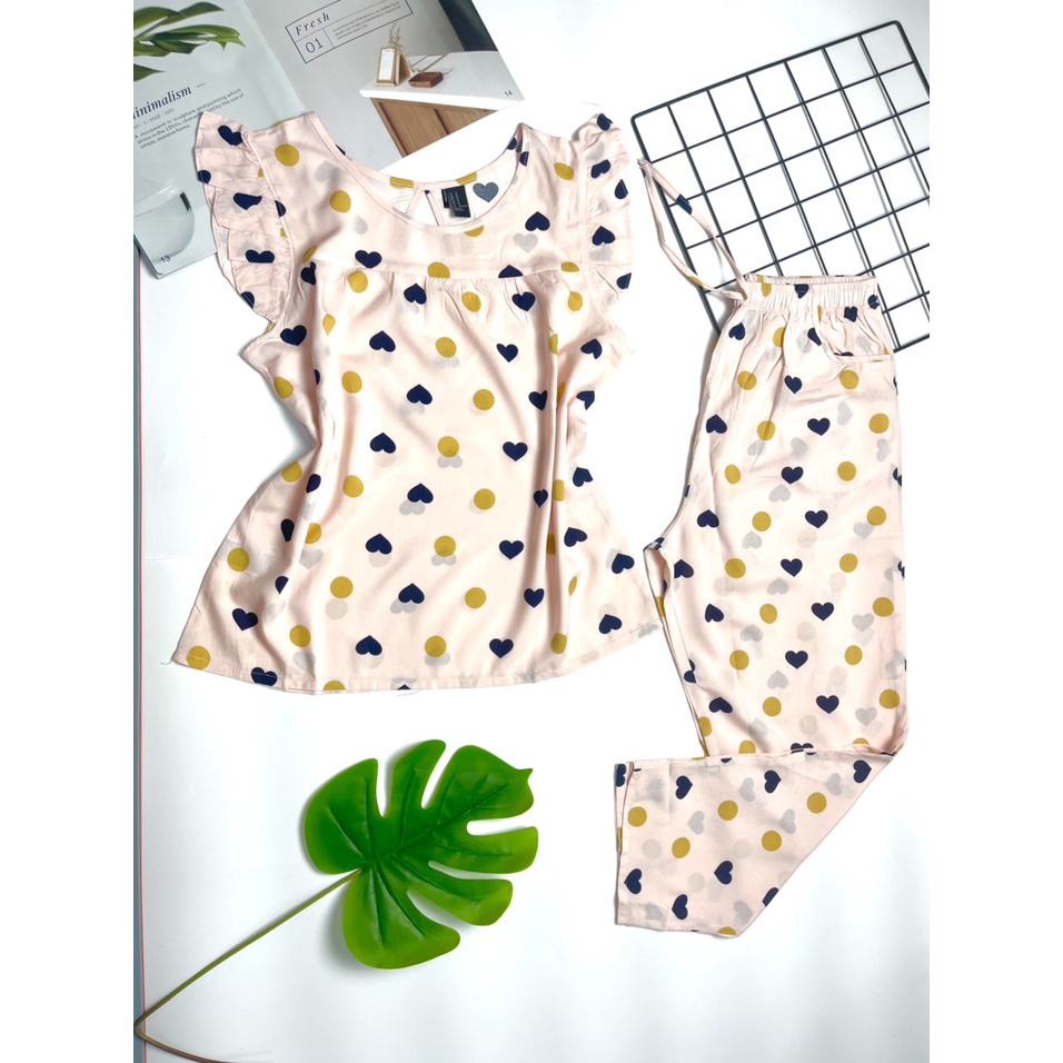 Đồ bộ tole F21 dài cánh tiên