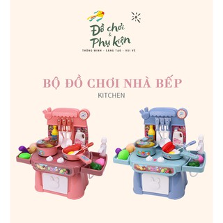 Bộ đồ chơi nhà bếp  - nấu ăn cho bé - có bếp điện