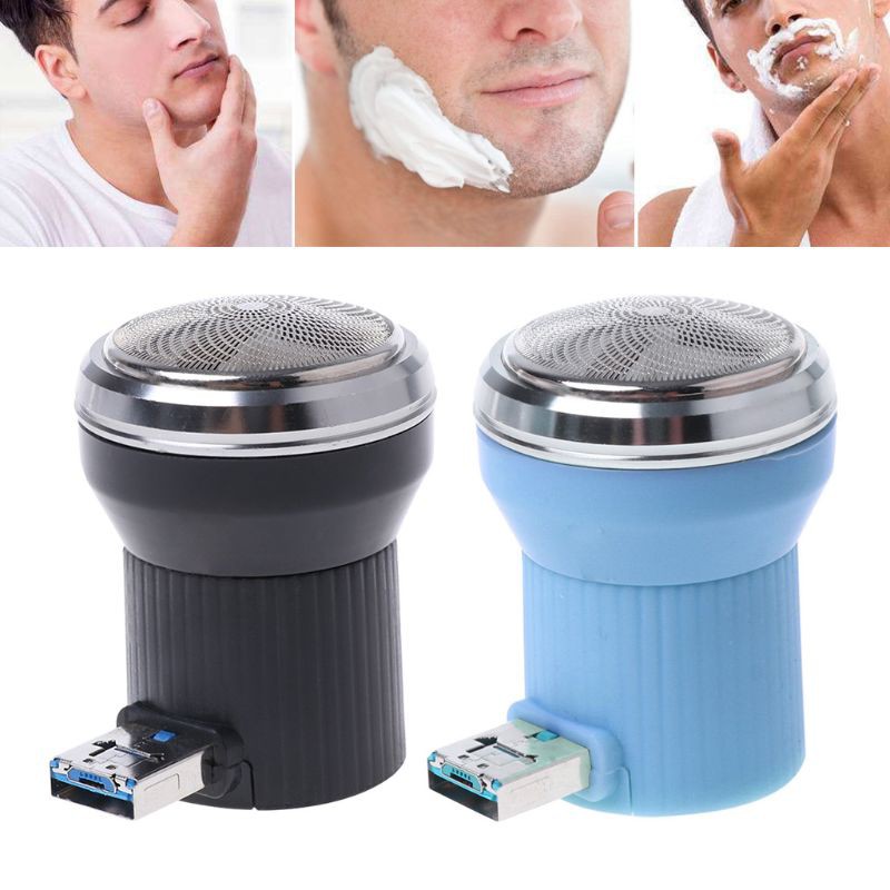 Máy cạo râu mini có đầu cắm sáng tạo tiện lợi du lịch
