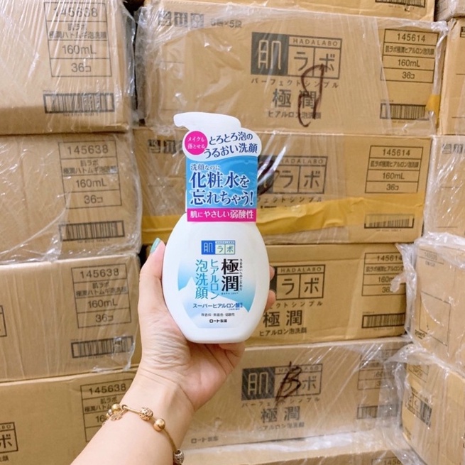Sữa Rửa Mặt Hada Labo Gokujyun Foaming Cleanser