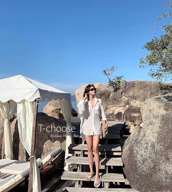 [Mã FAMAYWA giảm 10K đơn 50K] Sơ mi đũi trắng ( hàng có sẵn ) | BigBuy360 - bigbuy360.vn