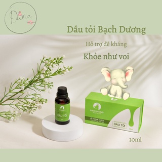 Dầu tỏi Bạch Dương hỗ trợ đề kháng - kháng sinh tự nhiên cho trẻ em và người lớn, chai 30ml