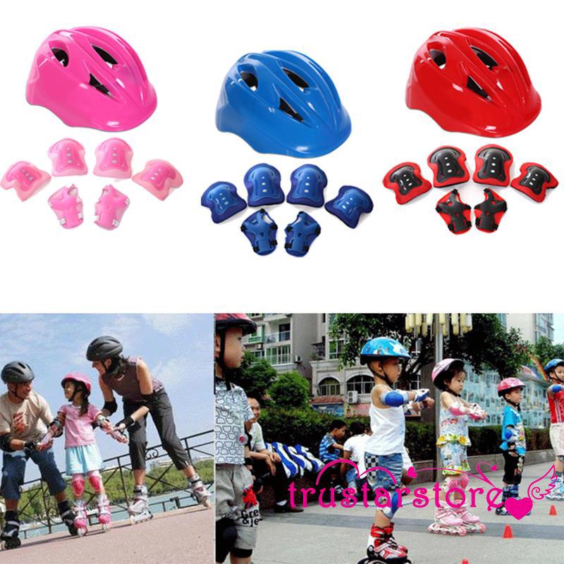 Set đồ bảo hộ an toàn cho bé chơi thể thao