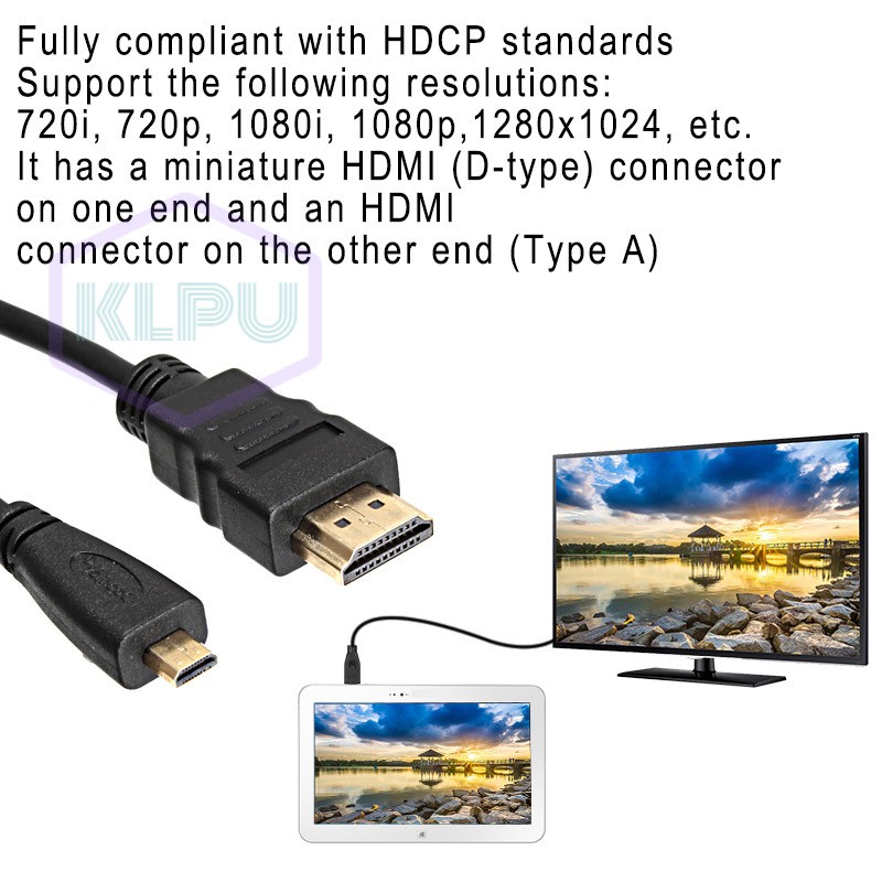 Dây cáp HDMI chuyển đổi cổng Micro USB sang HDTV