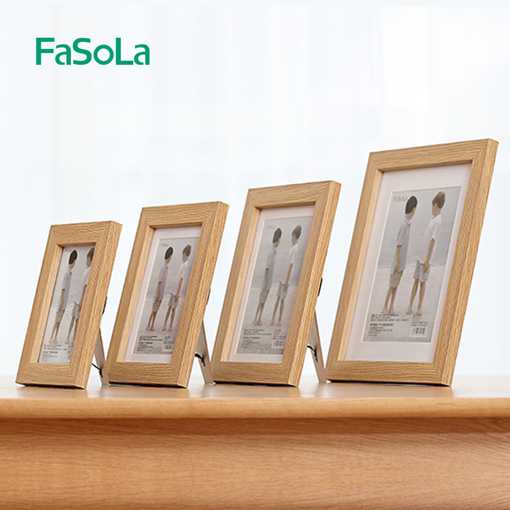 Khung ảnh gỗ phong cách tối giản FASOLA FSLPS-077