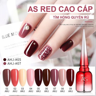 Sơn Gel AS Cao Cấp - Hàng Loại 1 - AHJ màu hồng tím