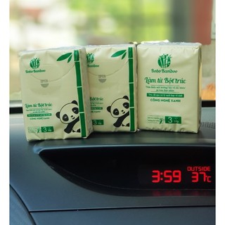 Giấy gấu trúc 1 gói bỏ túi bobo bamboo