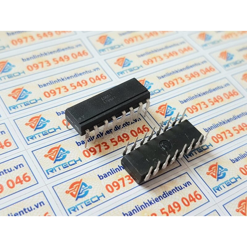 [Combo 3 chiếc] LTV847 DIP-16 IC Opto