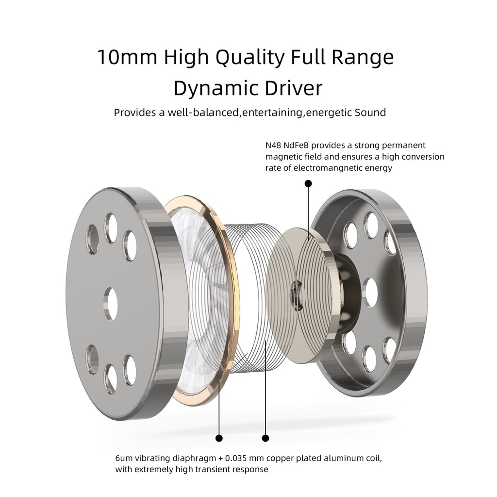 Tai Nghe Nhét Tai SoundMAGIC E11D Cổng USB Type C Âm Thanh Stereo HiFi Cách Âm Màu Đen Tương Thích Với Android