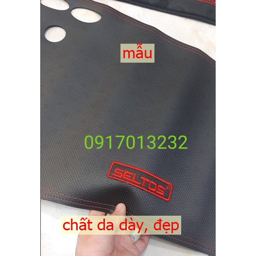 Thảm taplo kia seltos 2020-2021