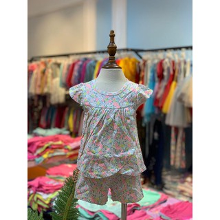 bộ bé gái mùa hè - Chất liệu cotton mềm mịn, thoáng mát. Thương hiệu LITIBABY