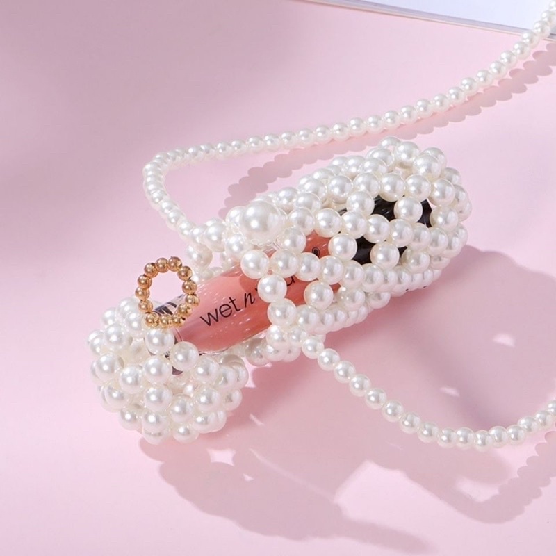 Túi Xách Đính Hạt Cườm Thủ Công Thời Trang Nữ