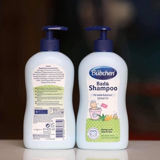 Sữa Tắm Gội Cho Trẻ Sơ Sinh Bubchen 400ml (Đức)