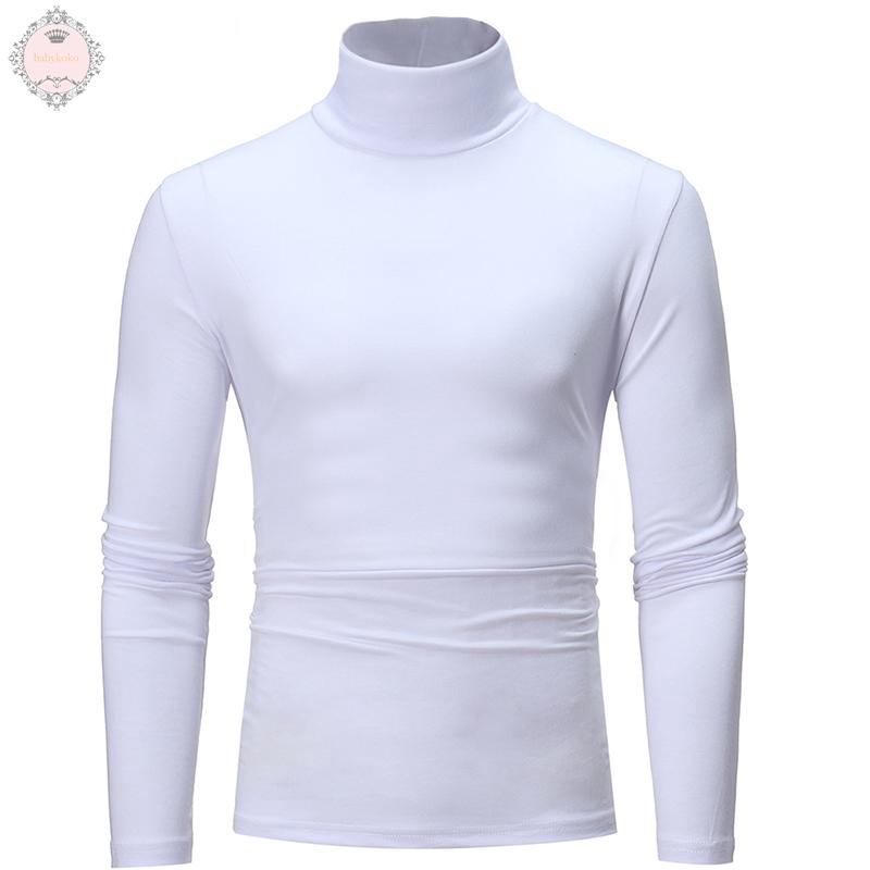 Áo thun tay dài cổ lọ thời trang cá tính cho nam