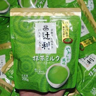 Bột trà xanh TSUJI Matcha Milk Toshi 200g