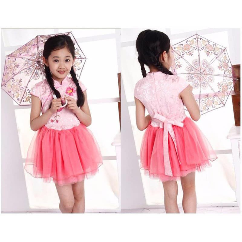 F008 - Đầm cao cấp bé gái hàng nhập