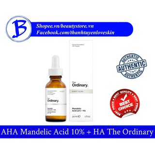 [AUTH] Tẩy da chết dưỡng ẩm AHA Mandelic Acid 10% + HA The Ordinary 30ml
