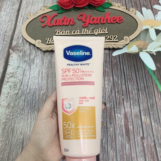 Sữa Dưỡng Thể Vaseline Perfect Serum 50X Tuýp 320ml (mẫu mới)