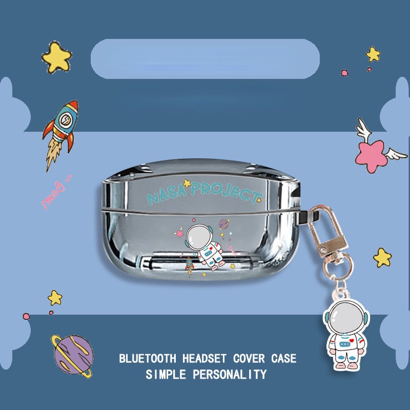 Vỏ Bọc Hộp Sạc Tai Nghe Mềm Hình Snoopy &amp; Phi Hành Gia Cho Sony WF-1000 XM4