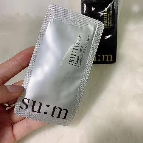 1 gói mặt nạ sủi bọt thải độc hút dầu sạch sâu Su:m37 Bright Award Bubble De Mask - Hàng chính hãng | BigBuy360 - bigbuy360.vn