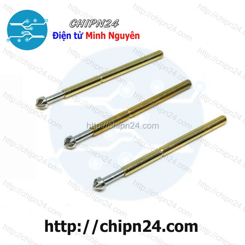 [3 CÂY] Kim test mạch P160-LM3, đường kính 1.36mm, đường kính đầu kim 1.8mm, đầu hình viên kim cương