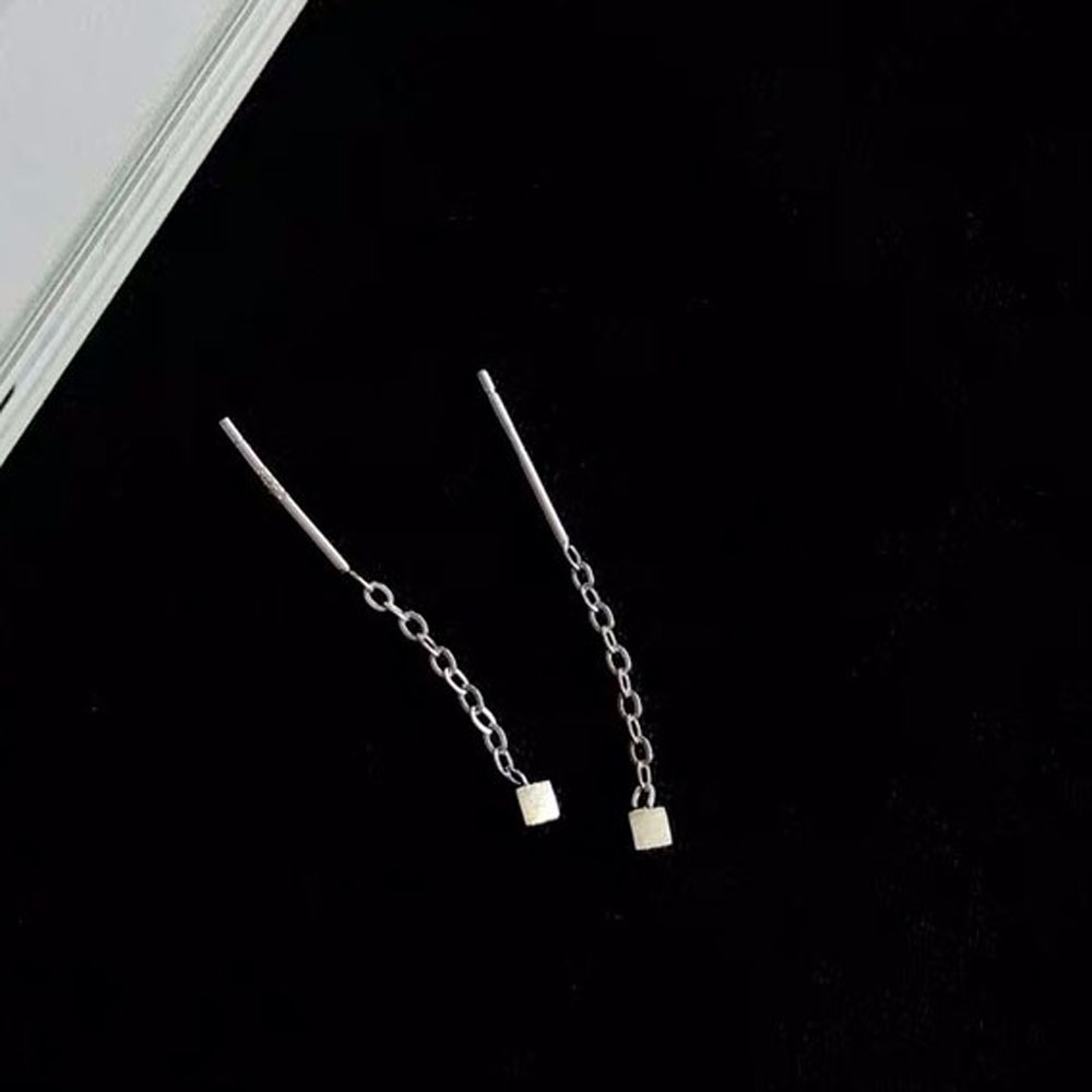 Khuyên Tai Dáng Dài Phong Cách Hàn Quốc 925