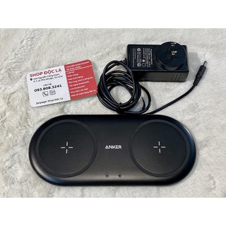 Đế sạc không dây Anker PowerWave 10 Dual Pad A2571