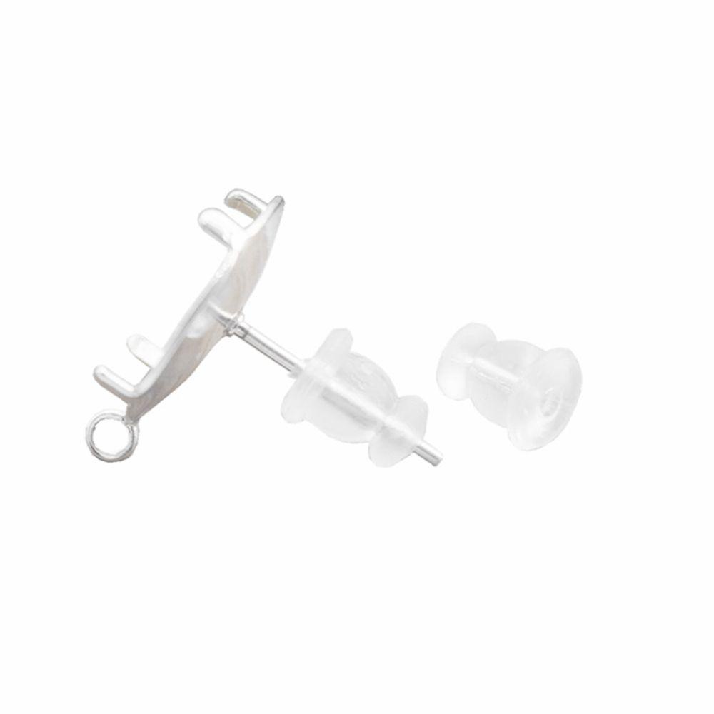 Set 100 / 100 Nút Bịt Tai Bằng Cao Su Silicone