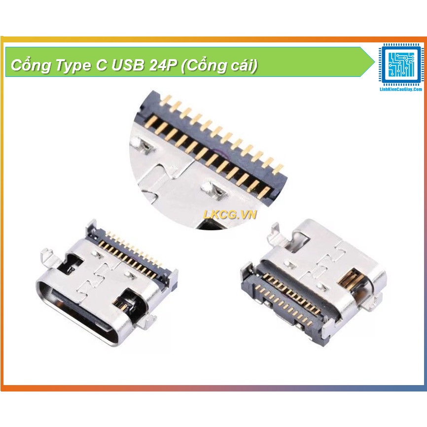 [FreeShip] Cổng Type C USB (Cổng cái)