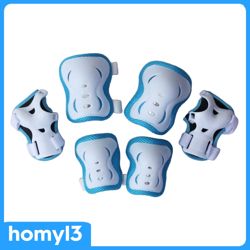 Bộ Đai Quấn Bảo Vệ Đầu Gối Và Khuỷu Tay 6 Trong 1 Cho Bé Khi Đi Xe Đạp / Trượt Ván