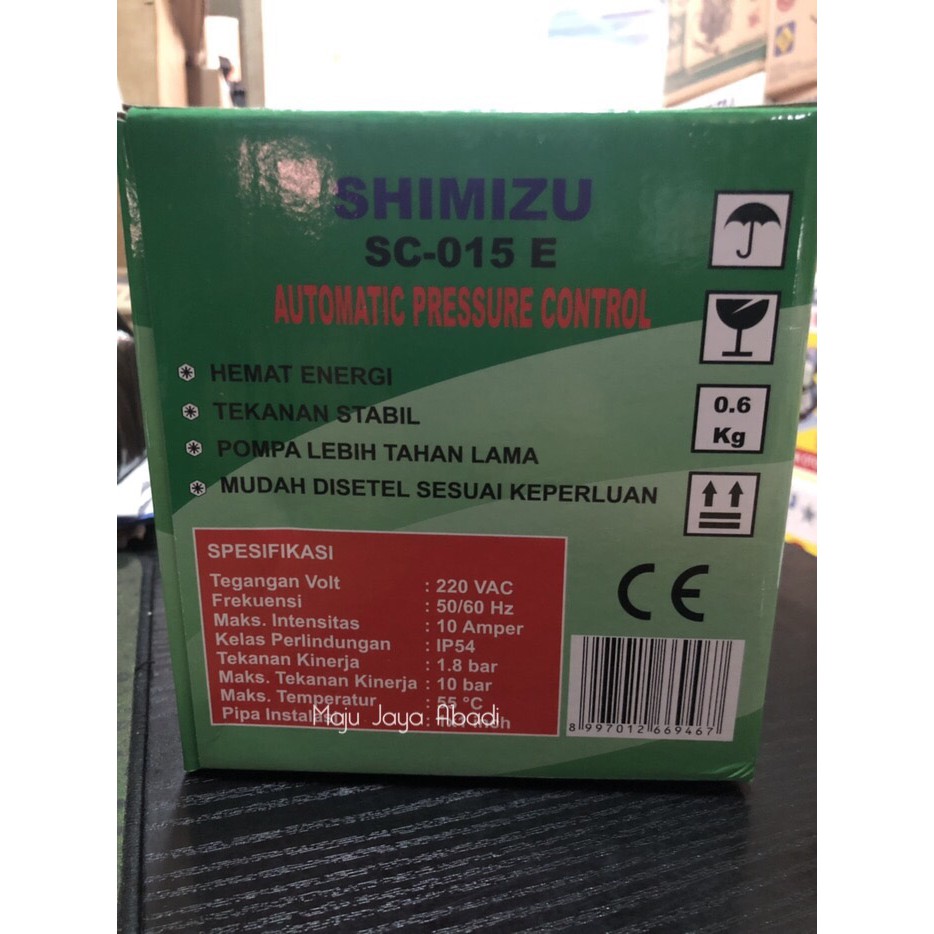 Máy Bơm Áp Suất Tự Động Tăng Áp Ongkir Sc 015e