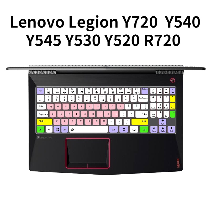 Miếng Silicone Bảo Vệ Bàn Phím Cho Laptop 15.6'' Lenovo Legion Y720 Y540 Y545 Y530 Y520 R720 Y7000 15'' Y730 Y740 17''
